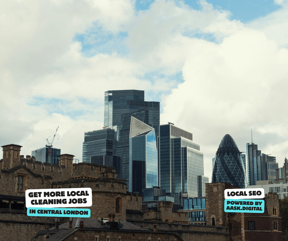 Local SEO Services for Cleaning Companies in Central London