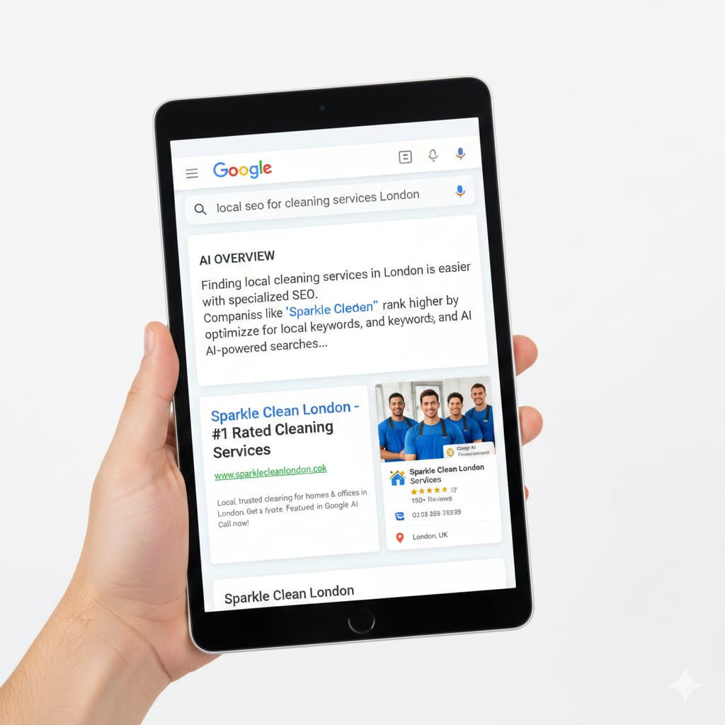 Local SEO Services for Cleaning Companies in London