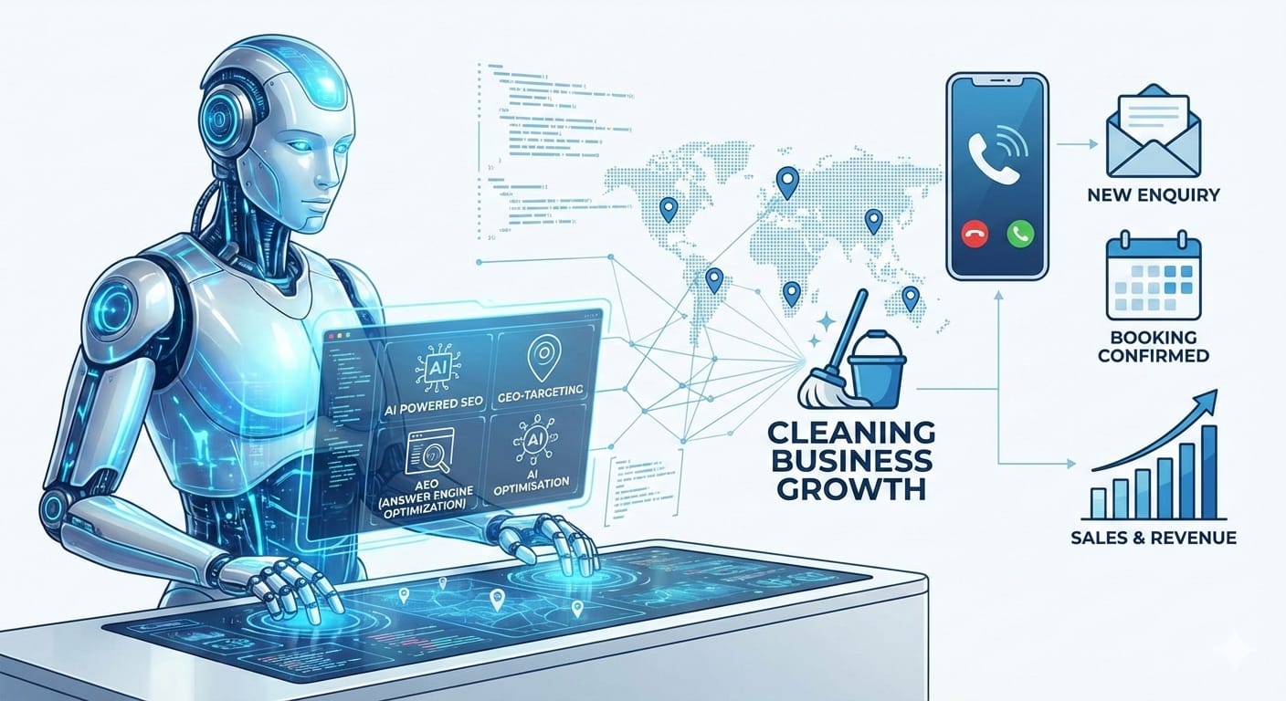 AI-Powered SEO Services for Cleaning Companies in London