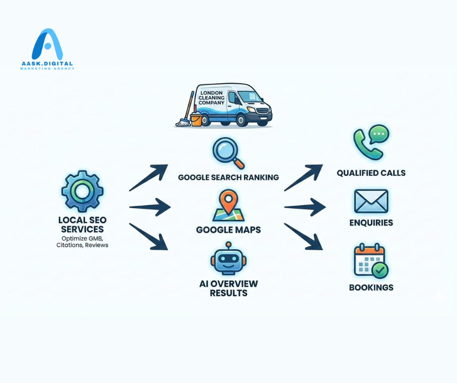 Local SEO Services for Cleaning Companies in West London